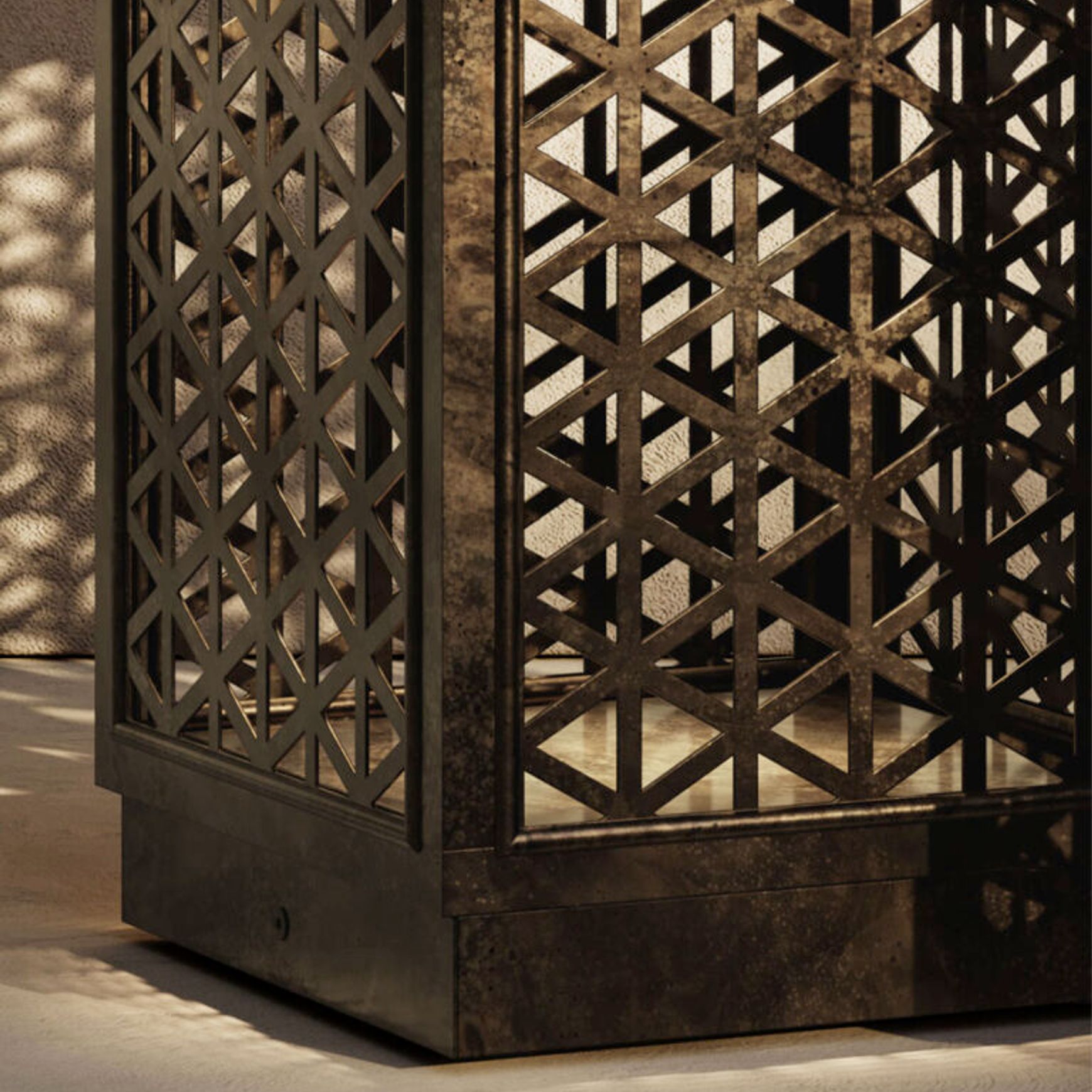 Grid Floor Lamp