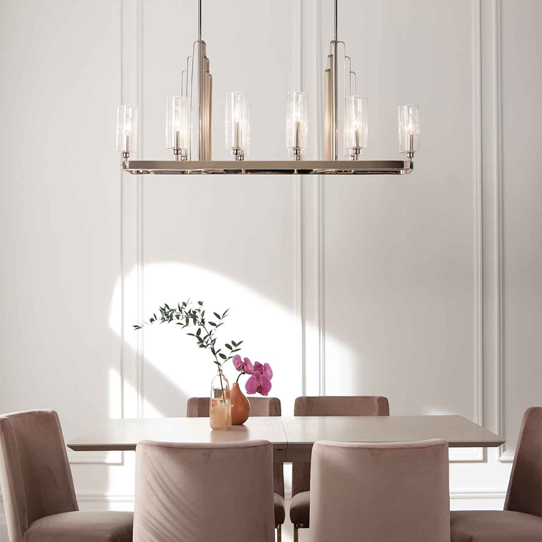Kimrose 10lt Linear Chandelier