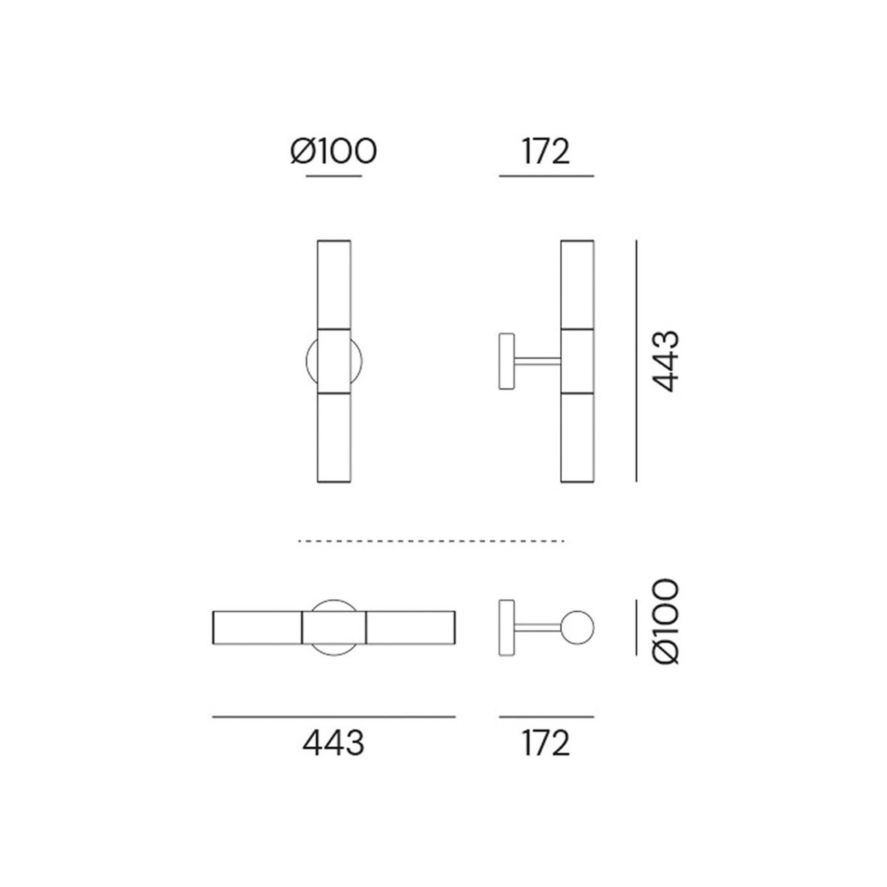 Etoile 2lt Wall Light