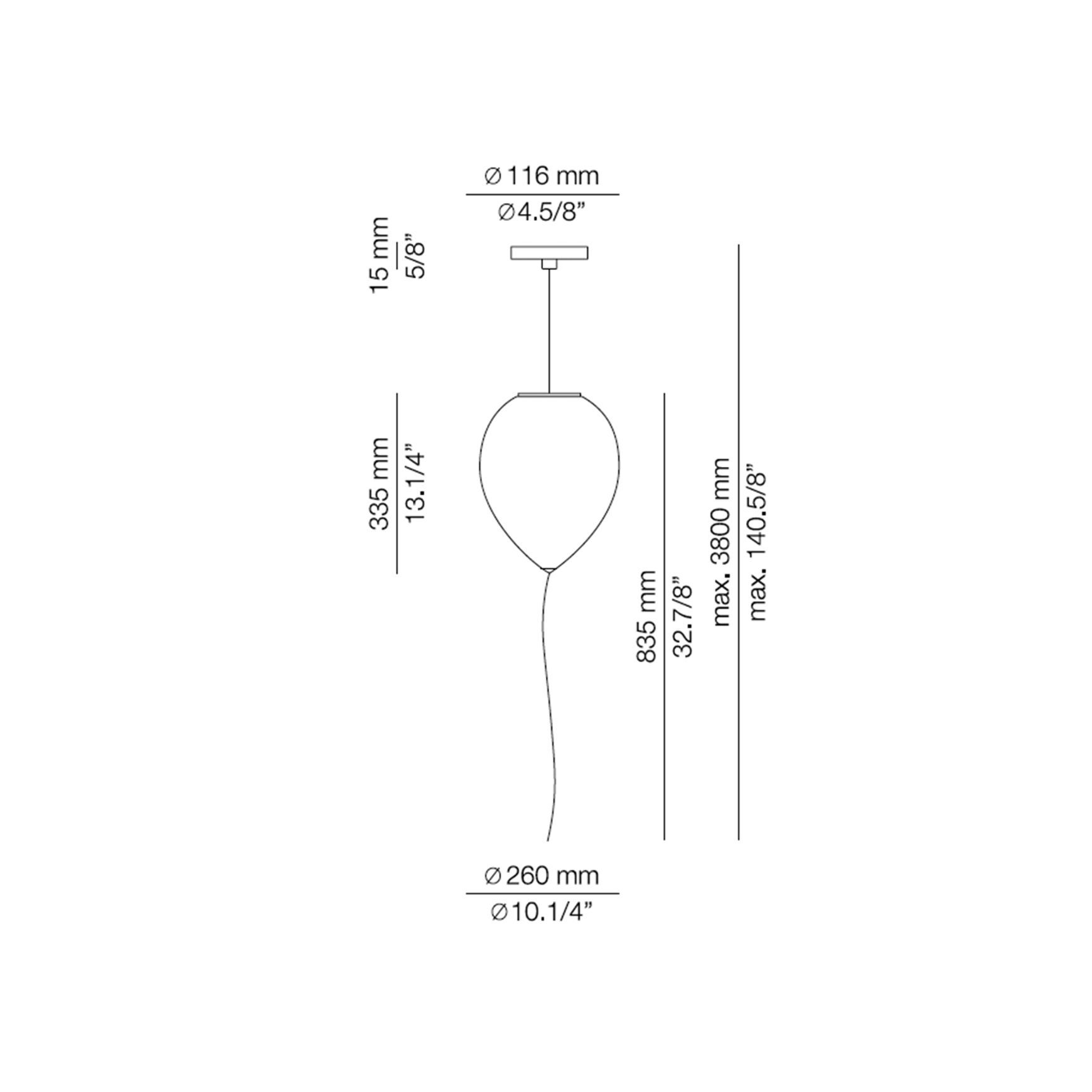 Balloon Pendant Light