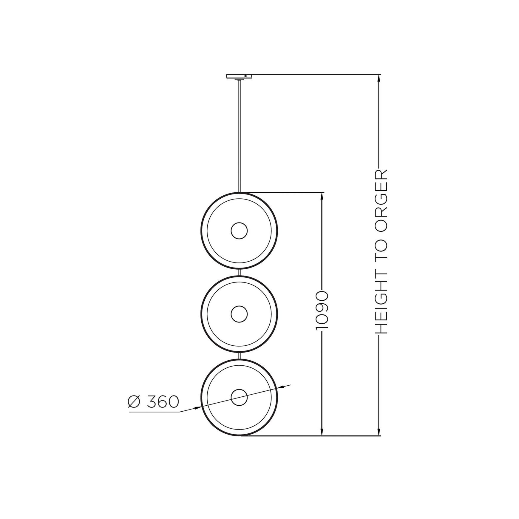 Beran 3lt Pendant Light