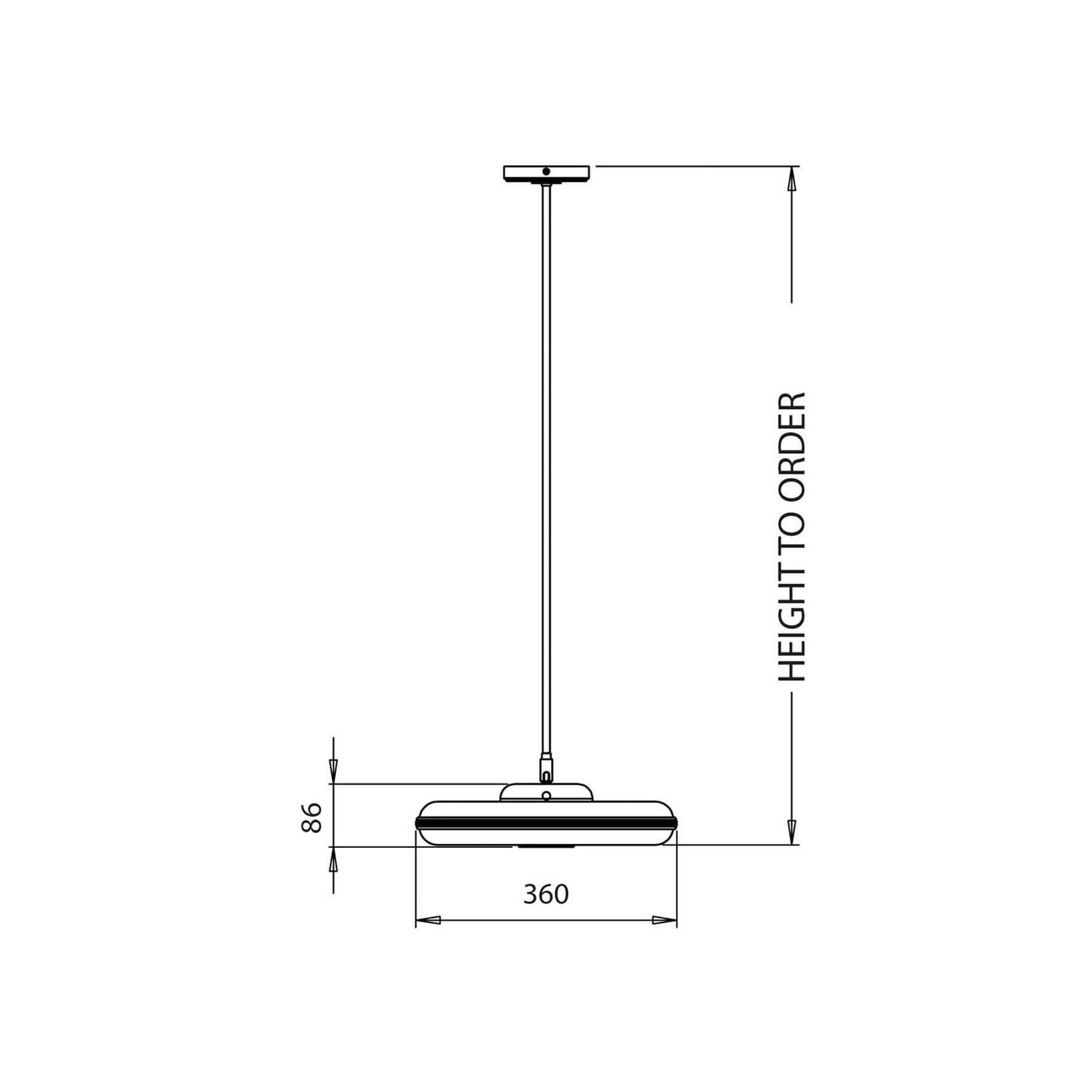 Beran Horizontal Pendant Light