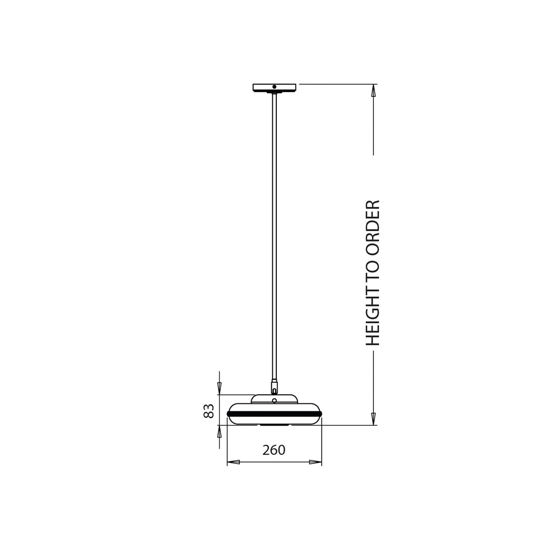 Beran Horizontal Pendant Light