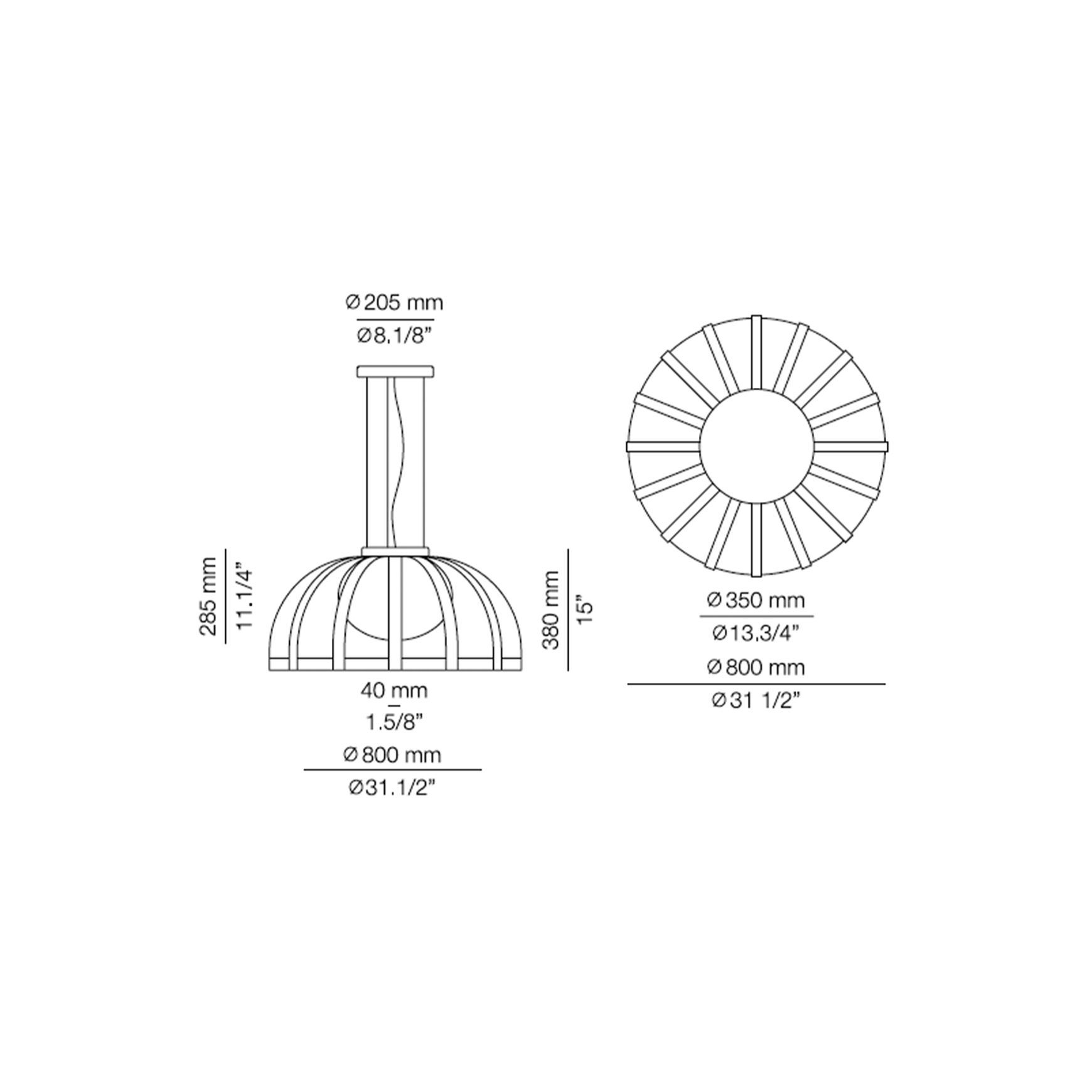 Bols Outdoor Pendant Light