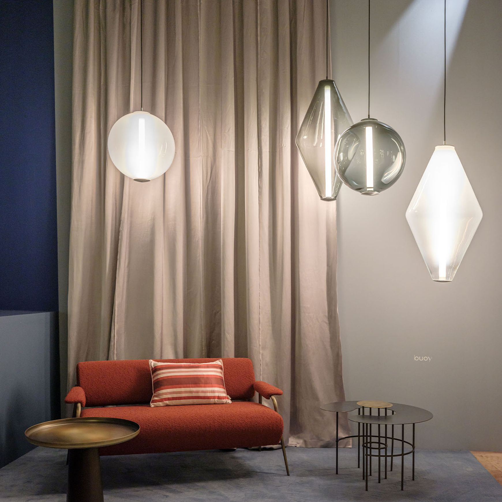 Buoy Double Cone Pendant Light
