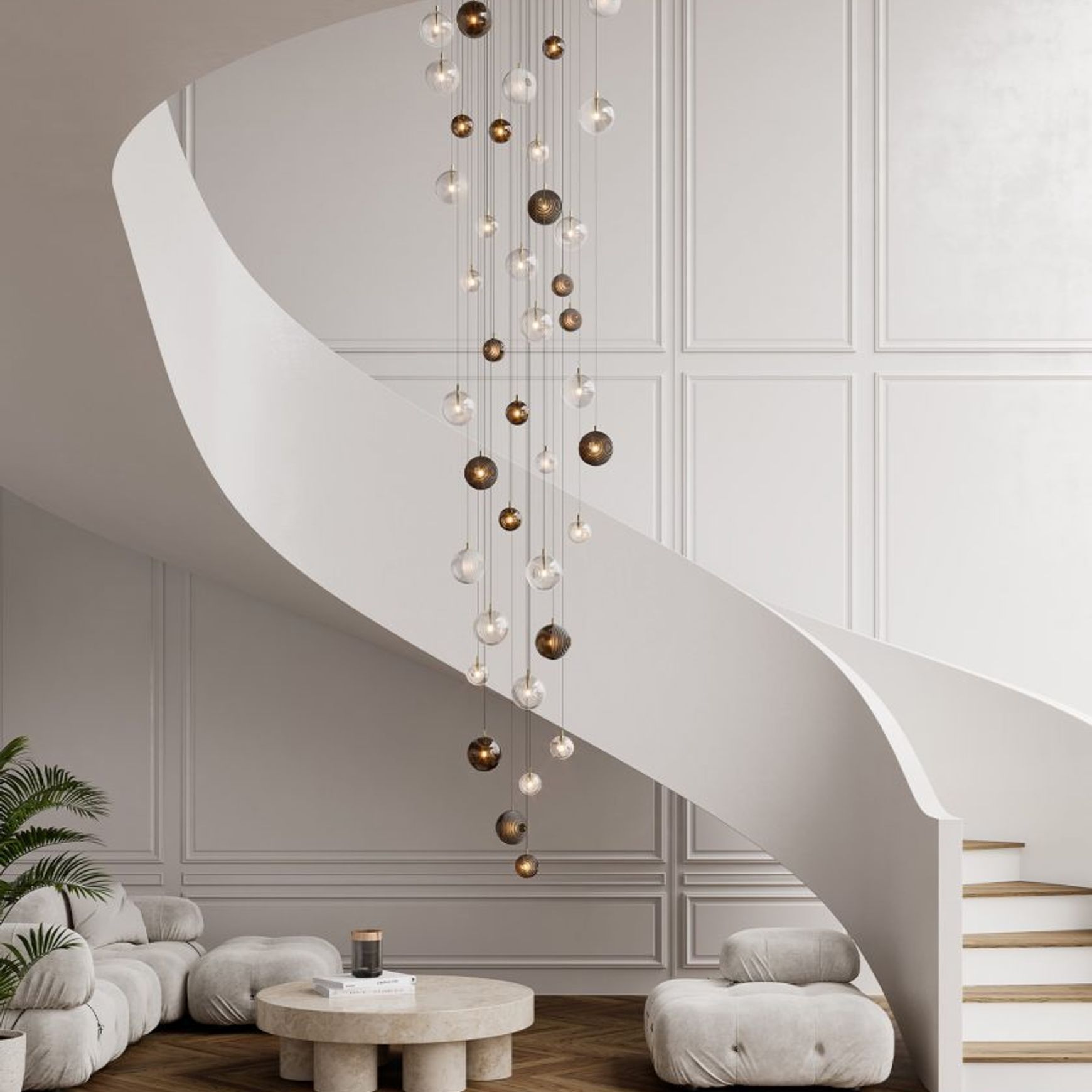 Dark & Bright Star Pendant Light