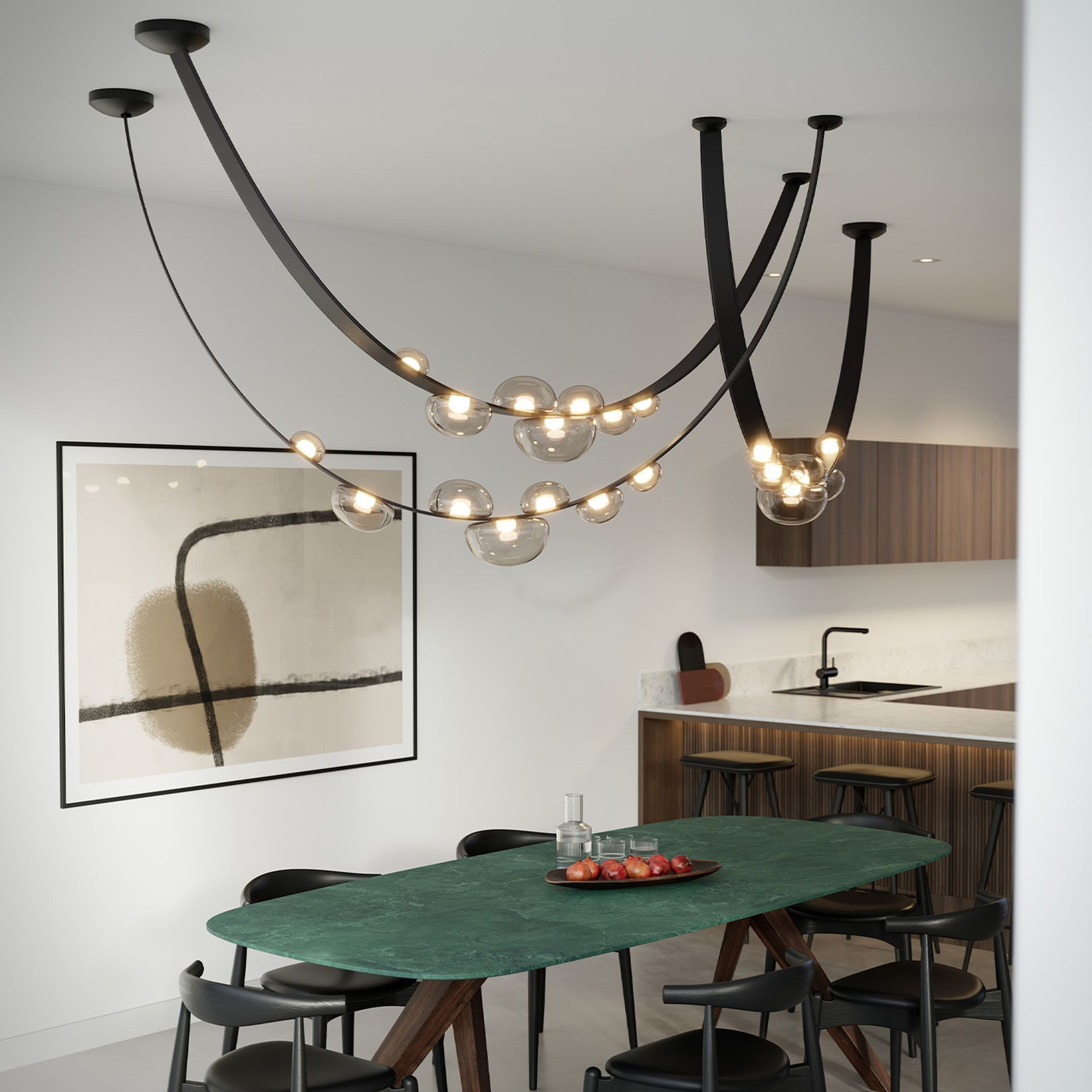 Dew Drops Pendant Light