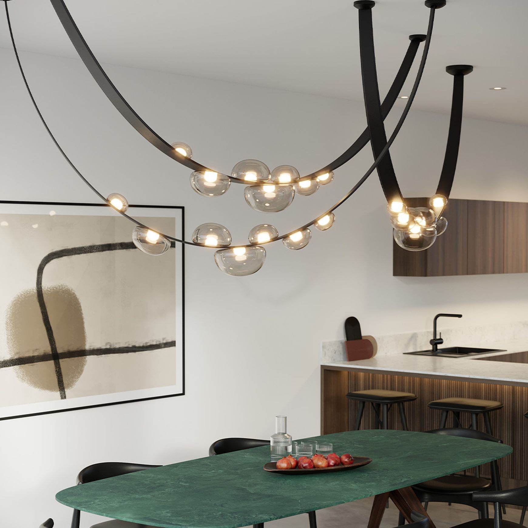 Dew Drops Pendant Light
