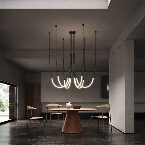 Leda 6lt Pendant Light