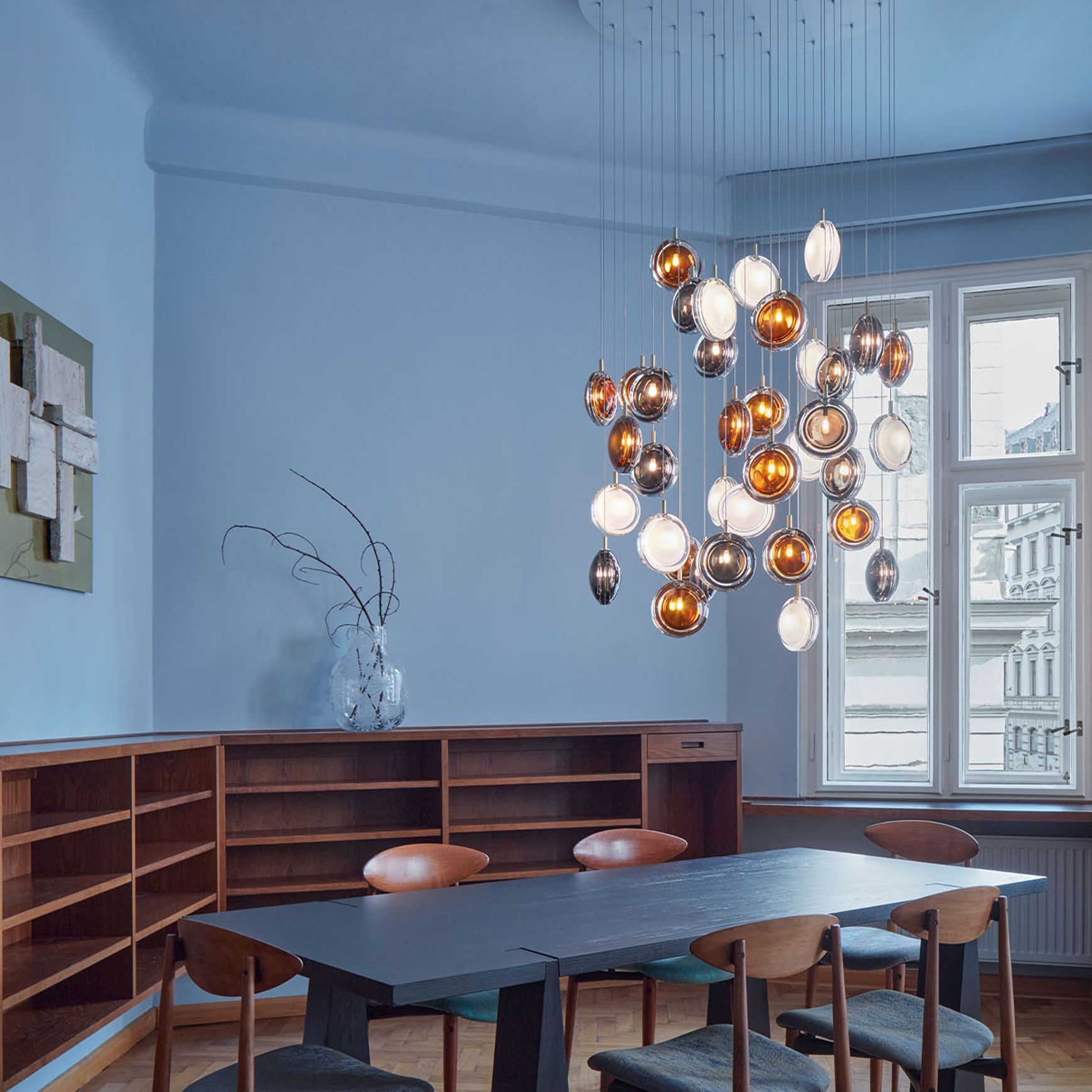 Lens Pendant Light