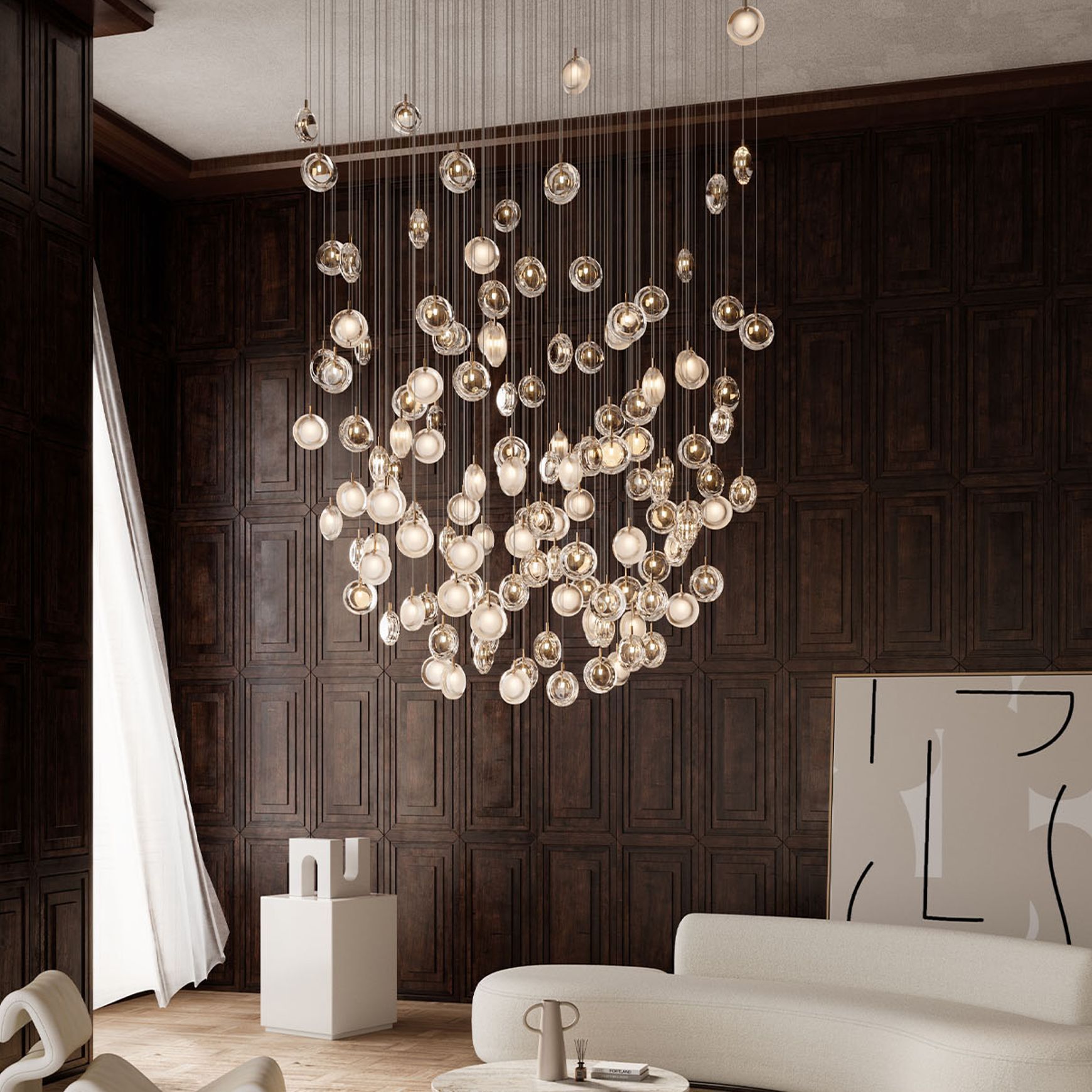 Lens Pendant Light