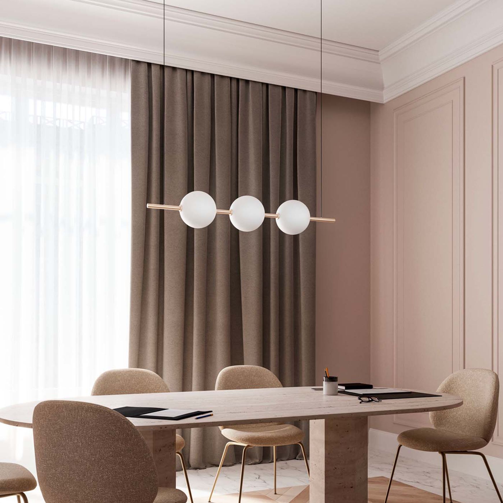 Alma 3lt Pendant Light
