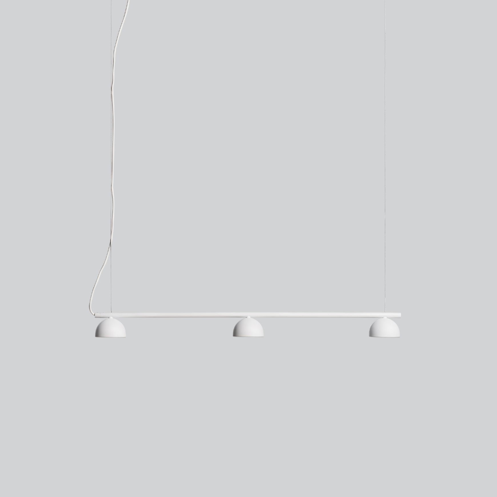 Blush Rail 3lt Pendant Light
