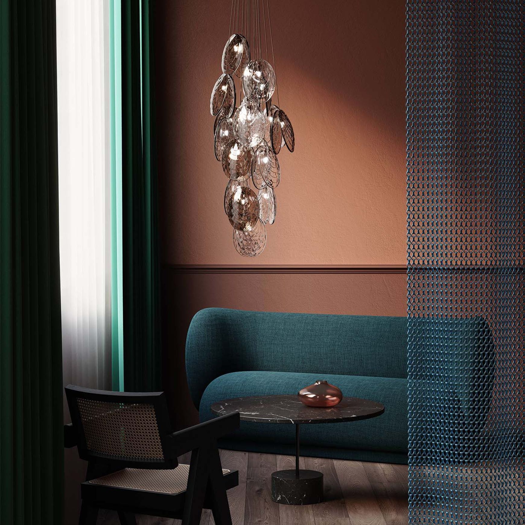 Mussels Pendant Light