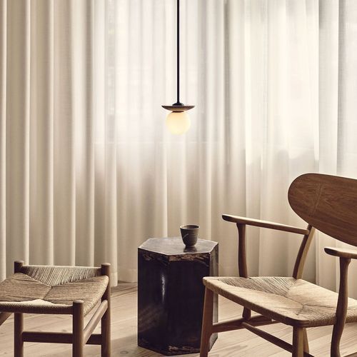 Orbit Brass Pendant Light