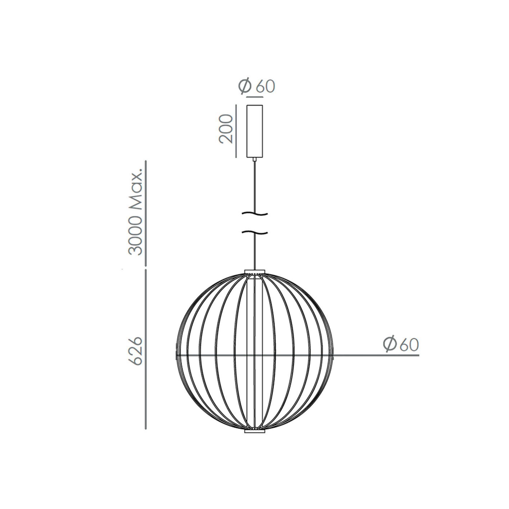 Pepo Brass Pendant Light