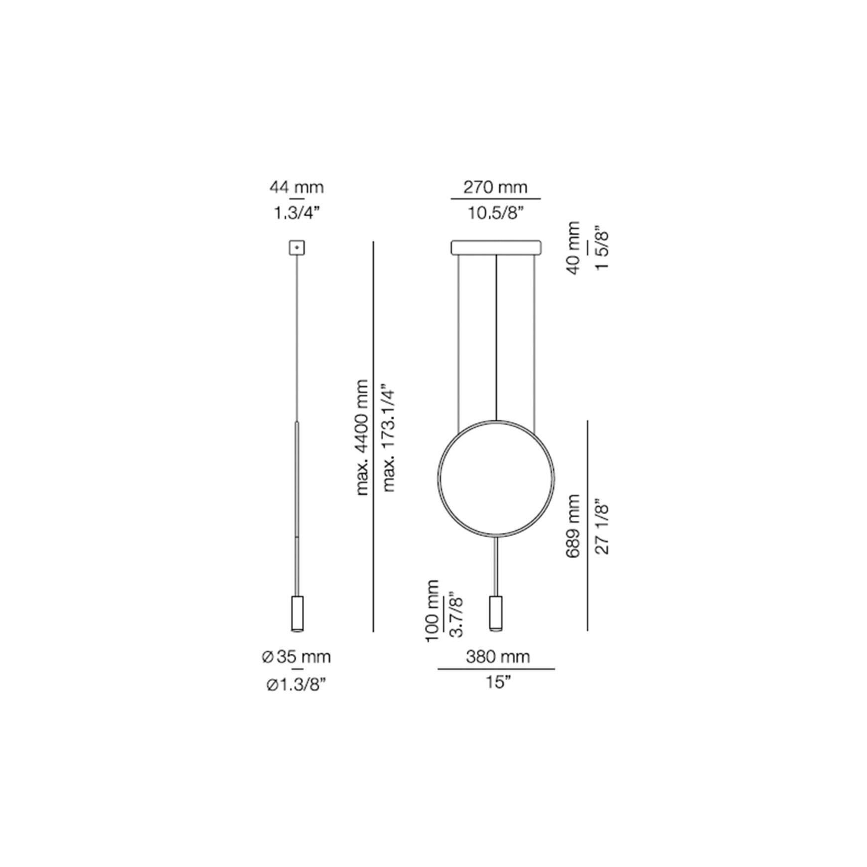 Revolta Pendant Light