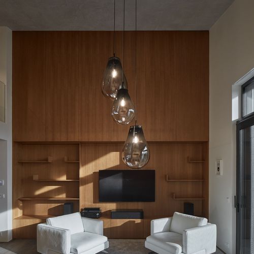 Tim Black Pendant Light