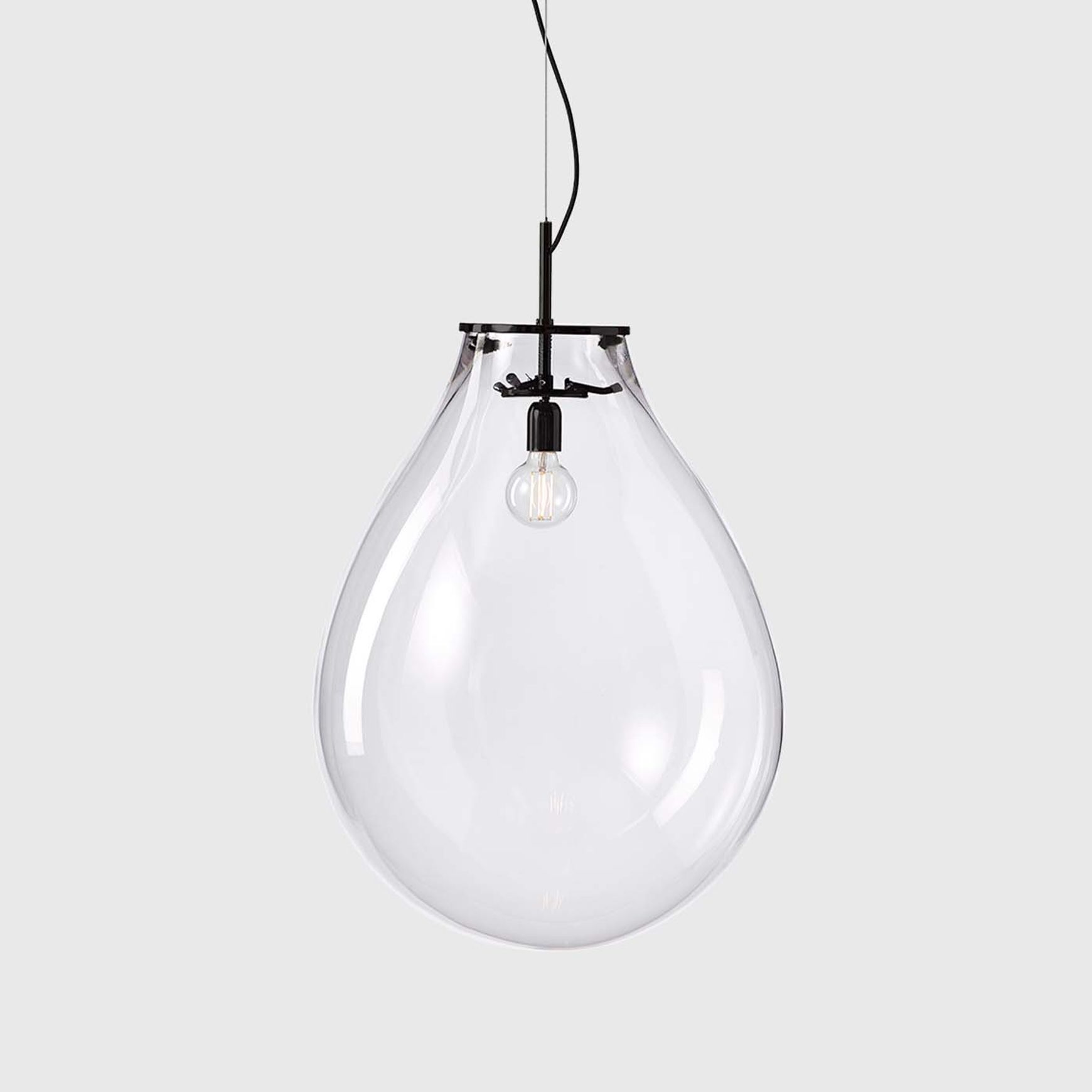 Tim Black Pendant Light