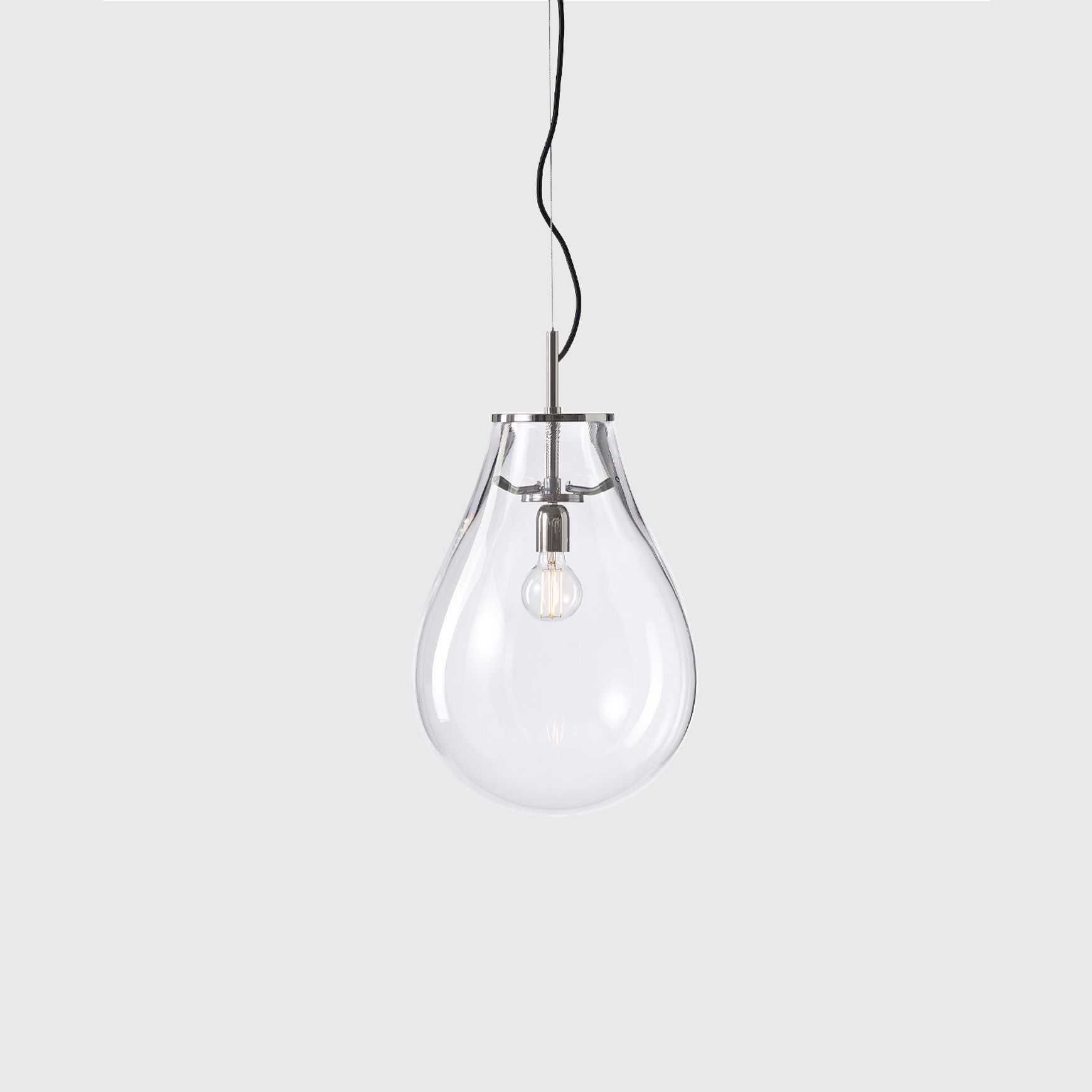Tim Silver Pendant Light