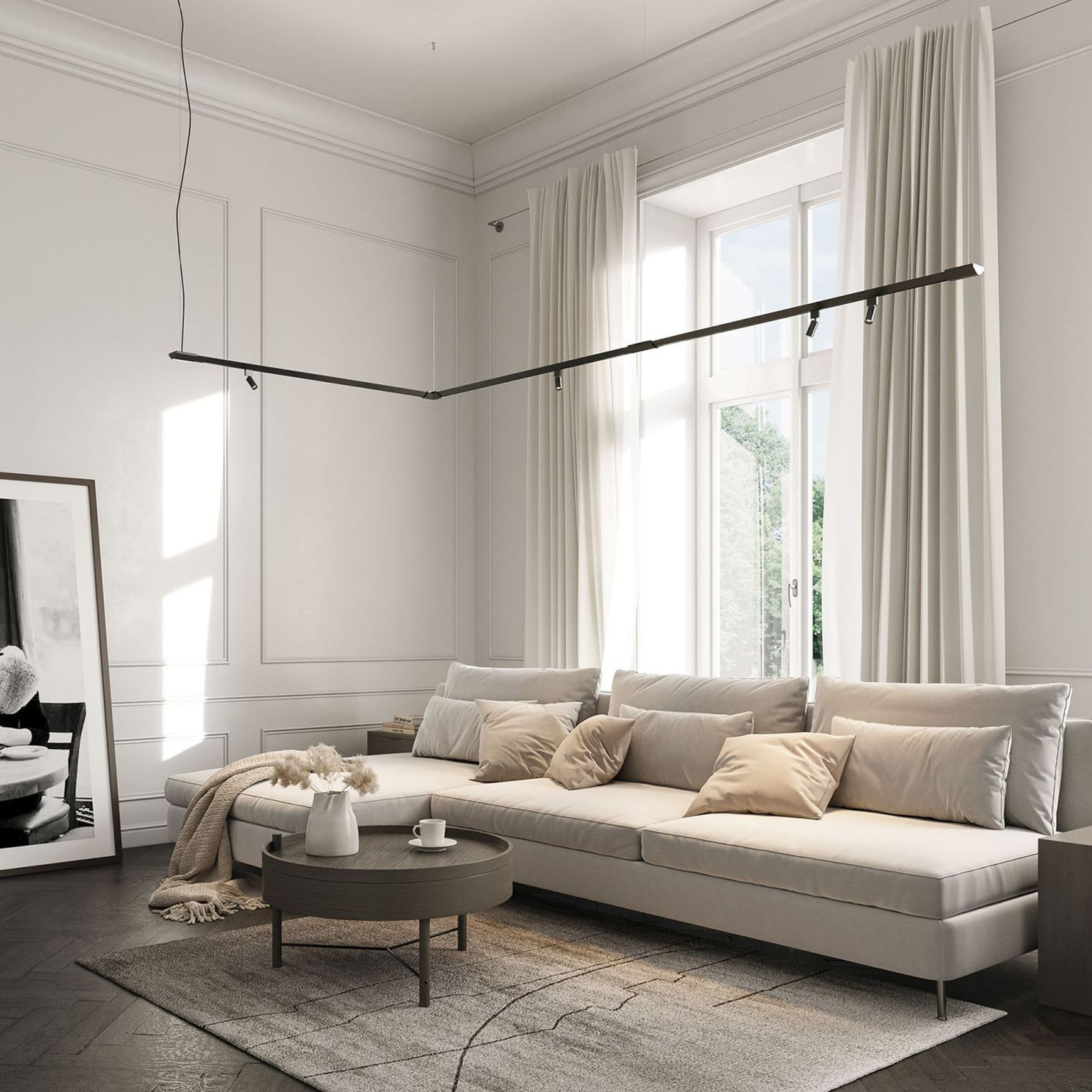 Turn It Linear Pendant Light