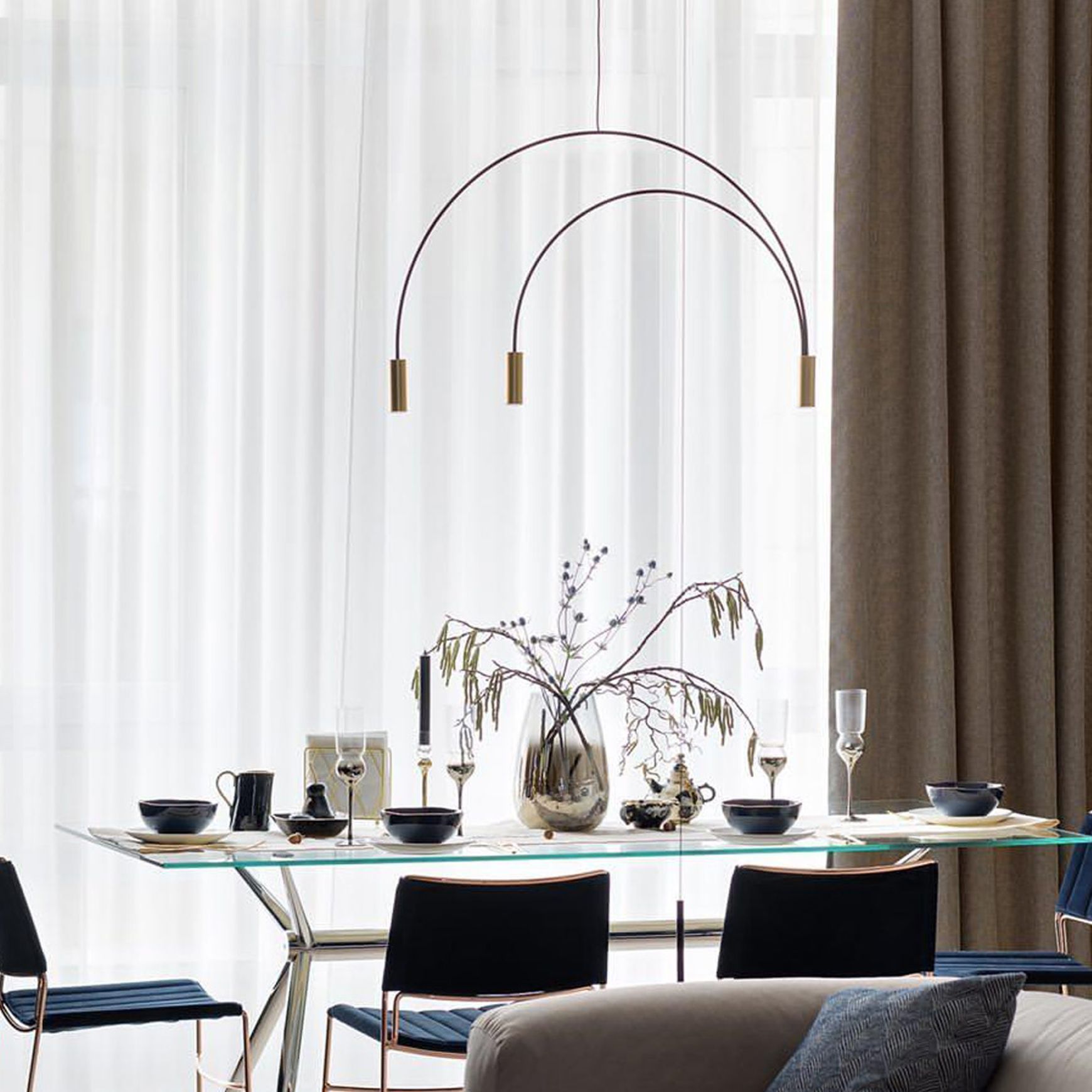 Volta 3lt Pendant Light