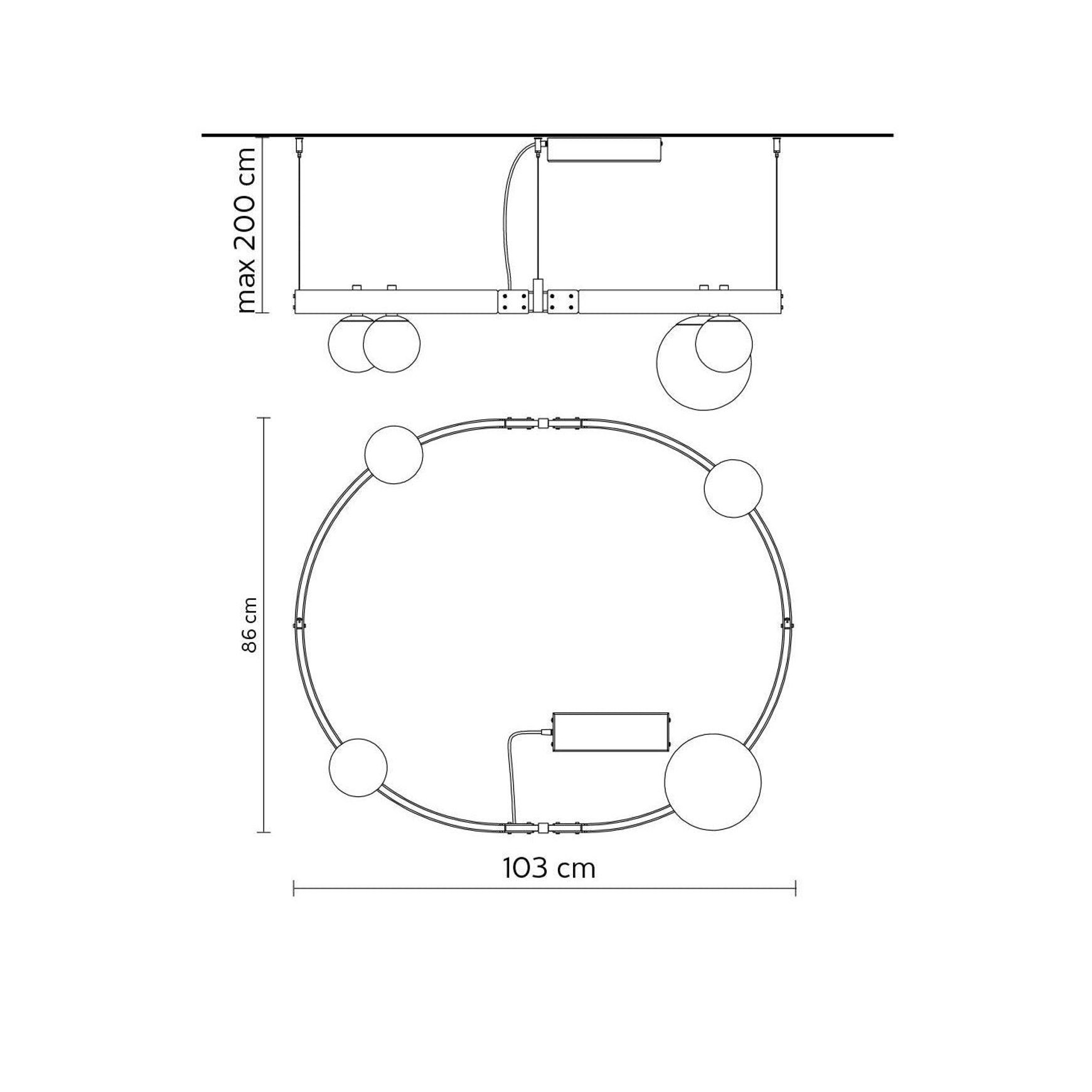 Stant Circular Pendant Light