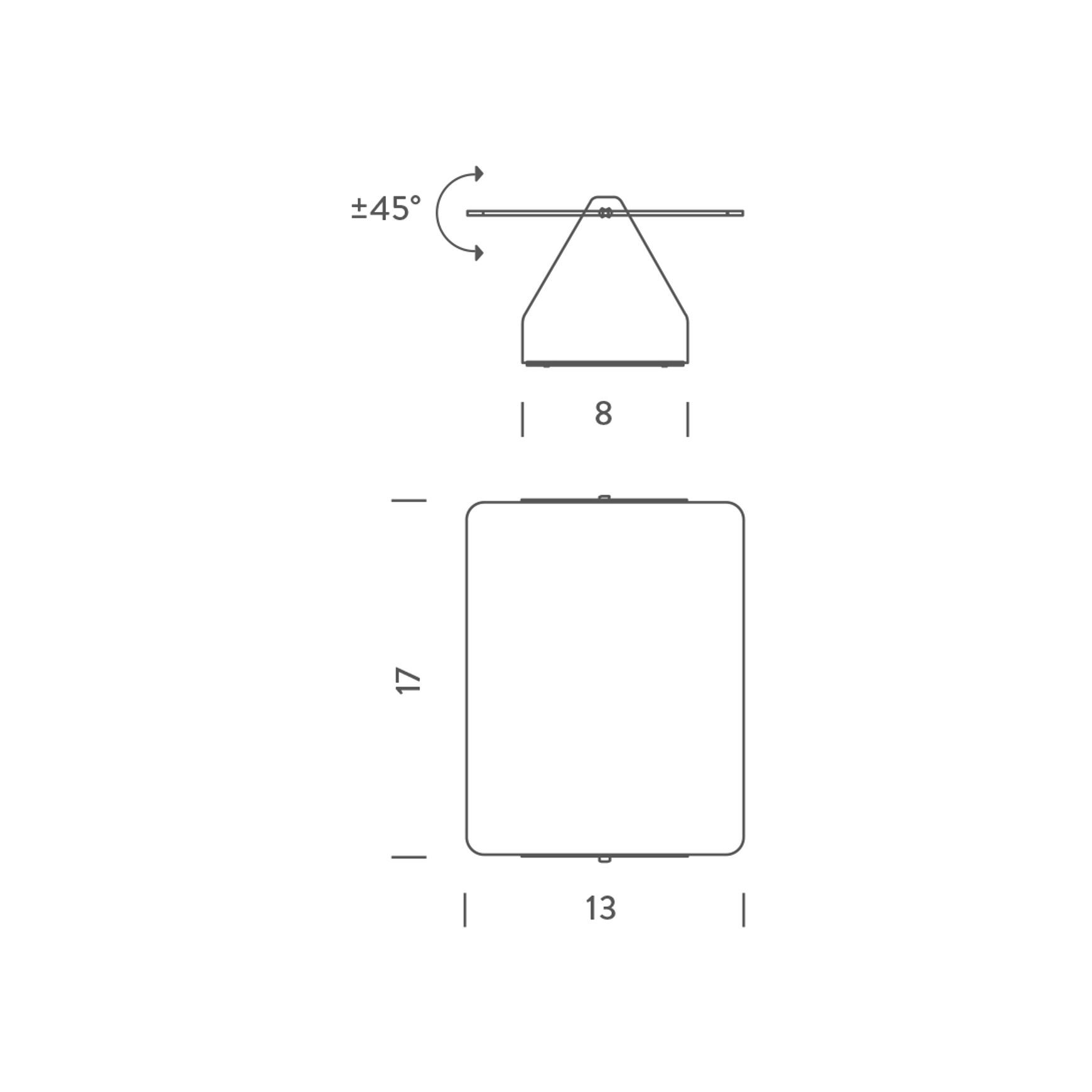 Applique à Volet Pivotant Wall Light