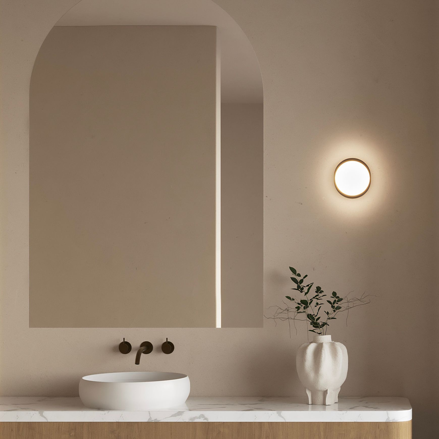 Bode Round Wall/Ceiling Light