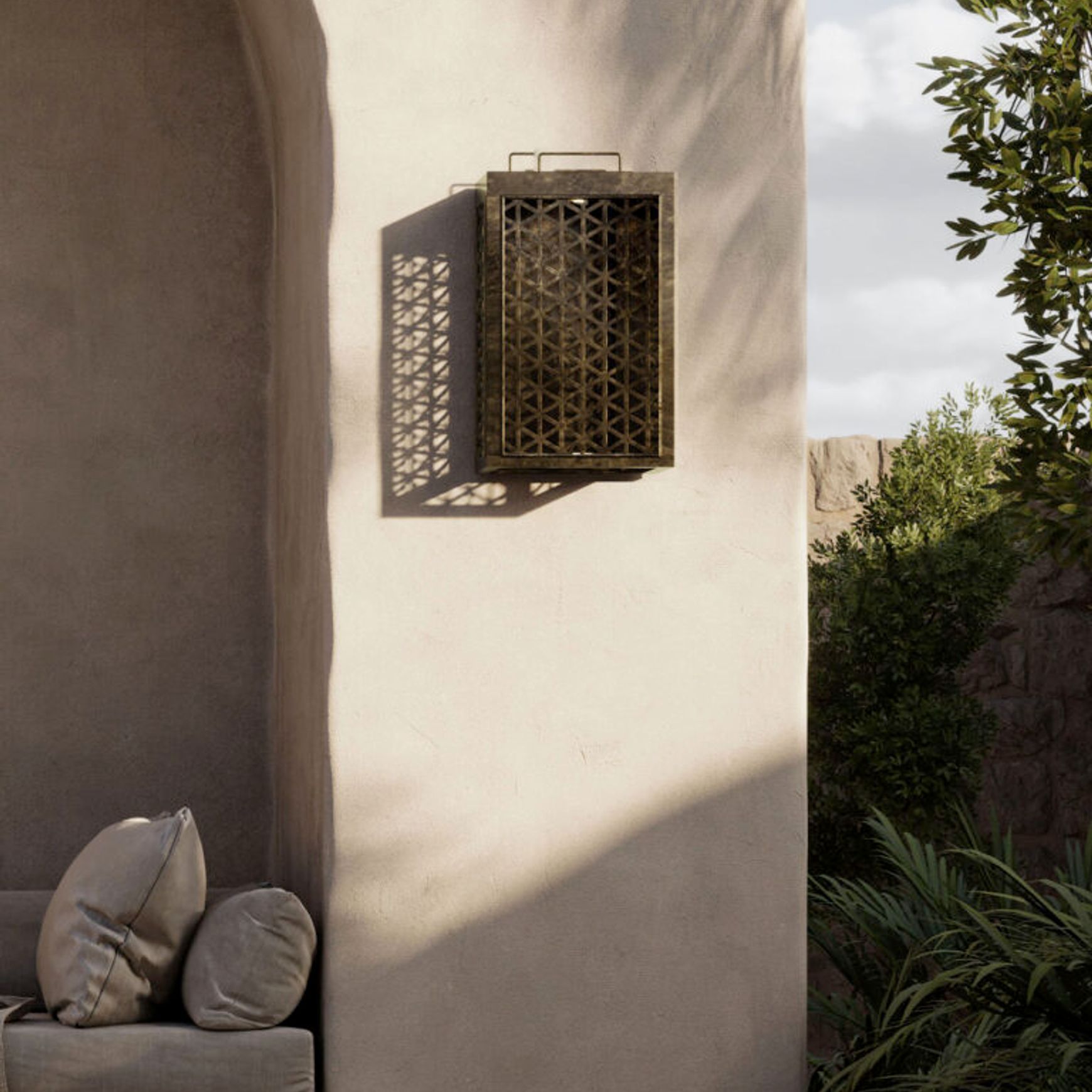 Grid Wall Light
