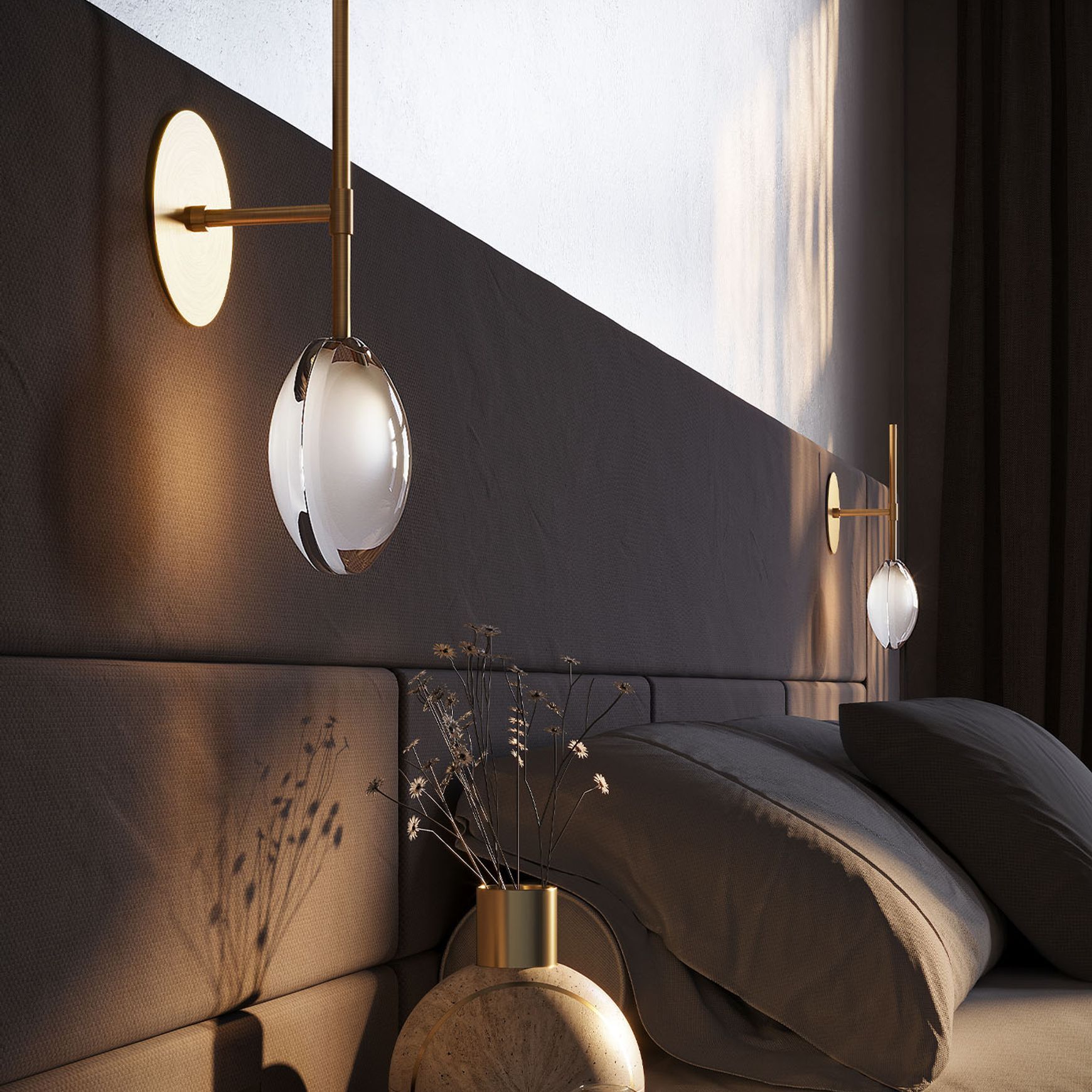 Lens Wall Light