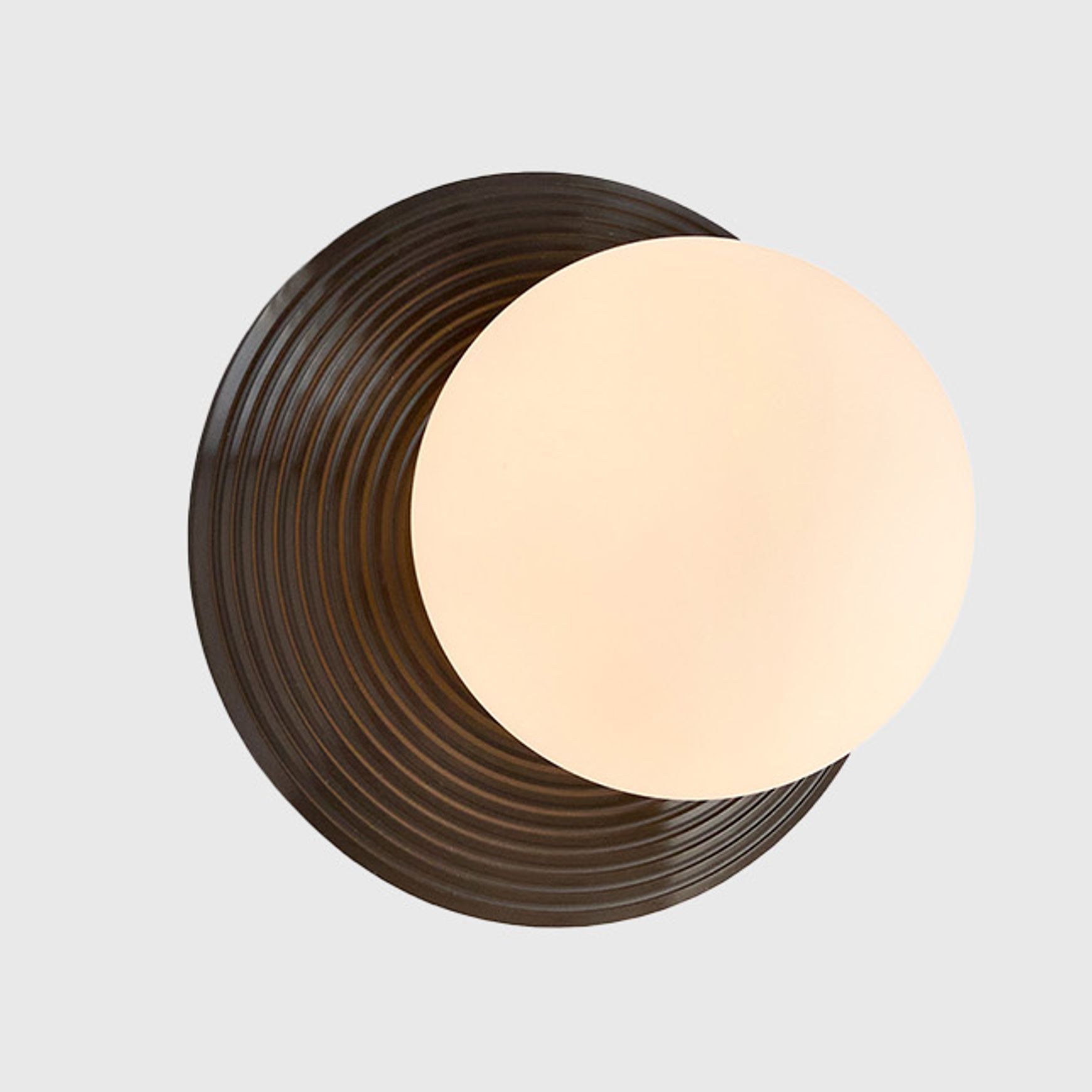 Orbit Brass Wall Light