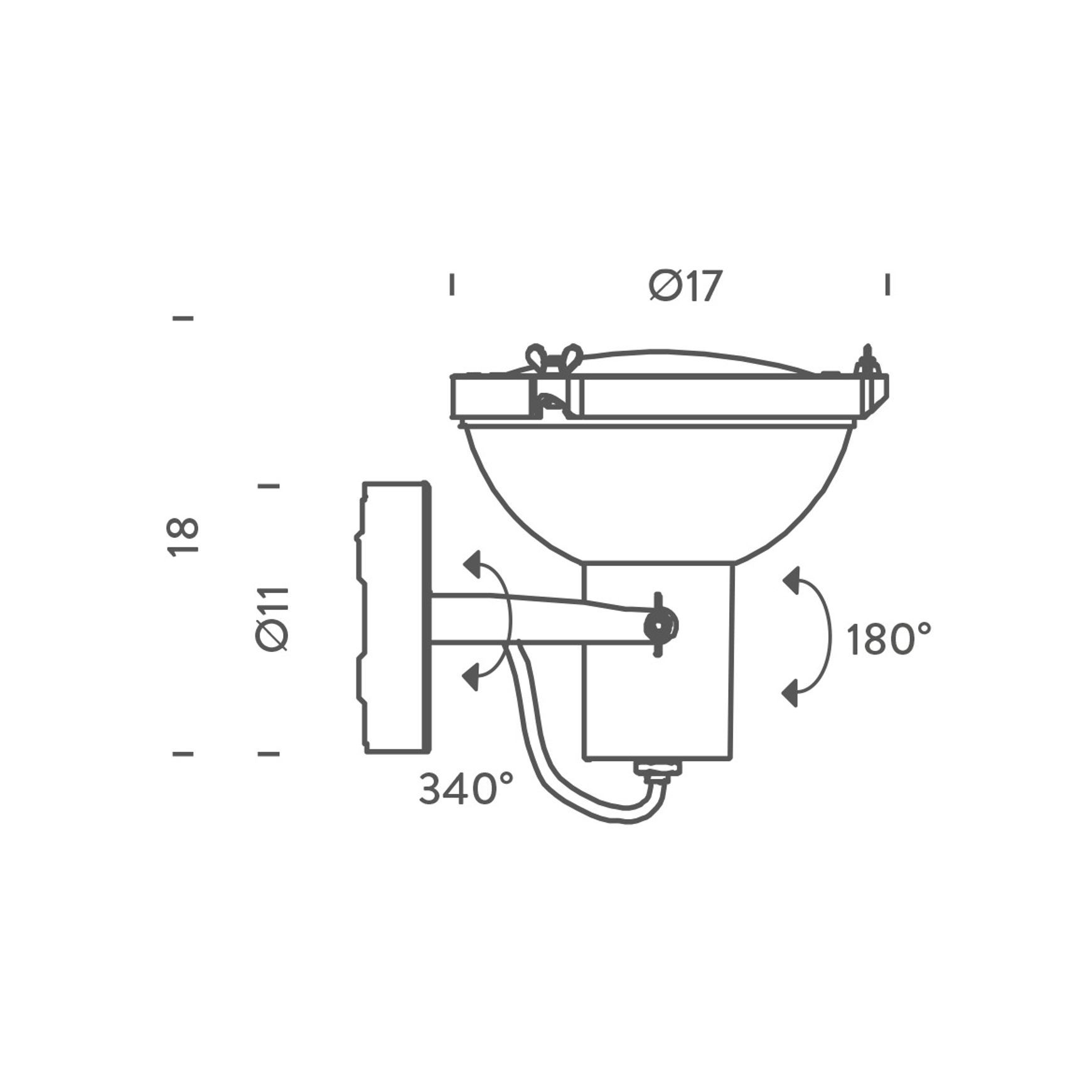 Projecteur Outdoor Wall/Ceiling Light