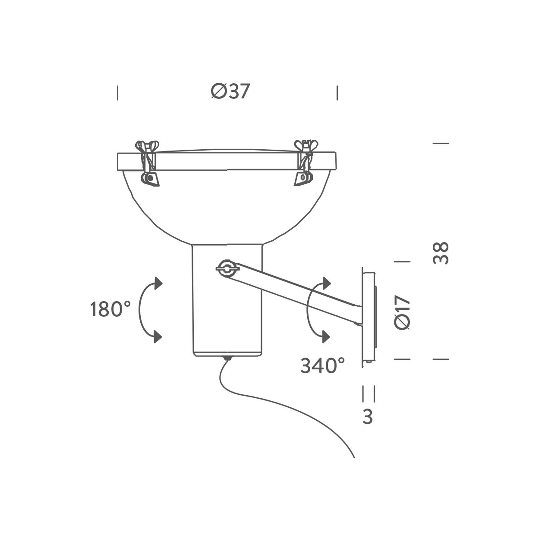 Projecteur Outdoor Wall/Ceiling Light