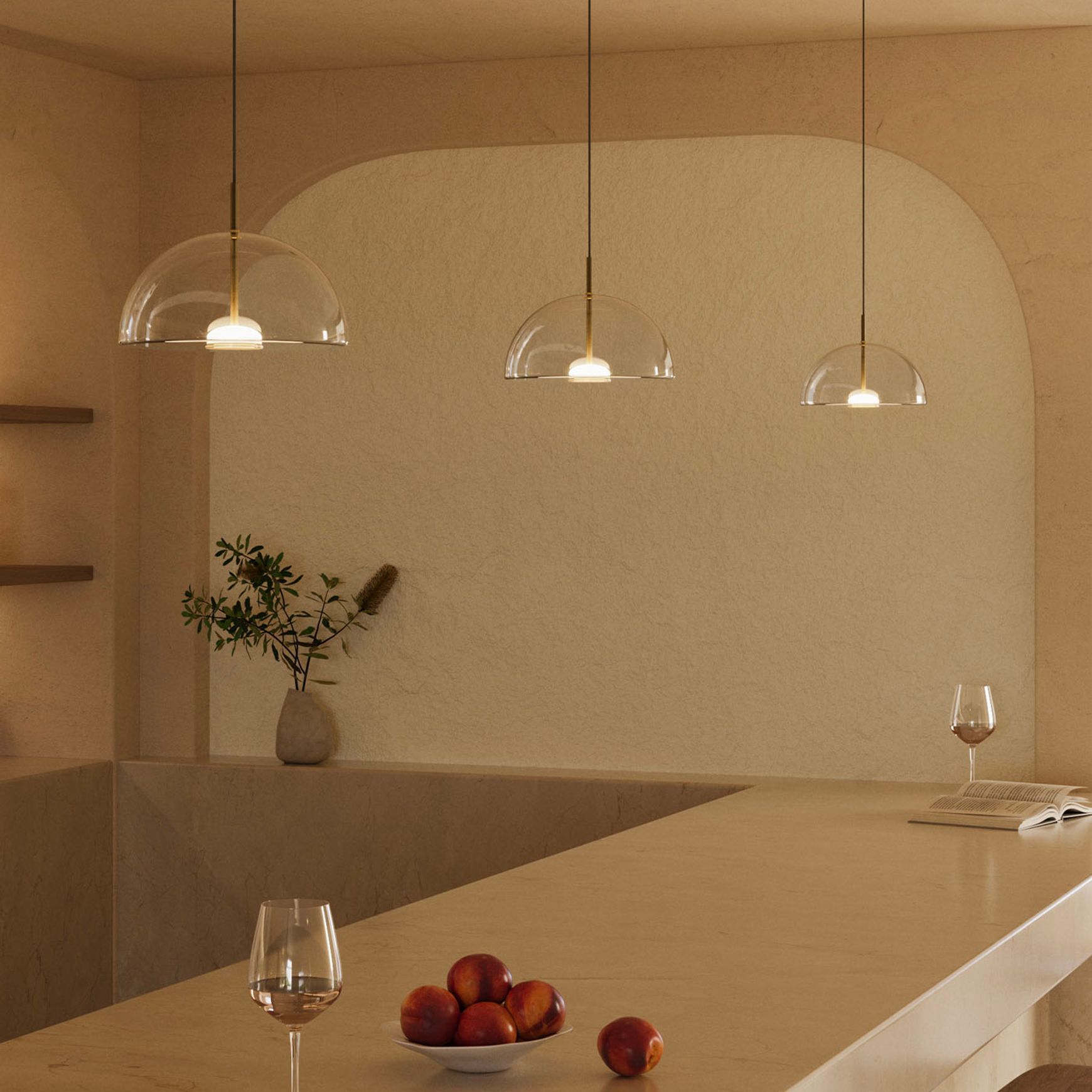 Dome Air Pendant Light