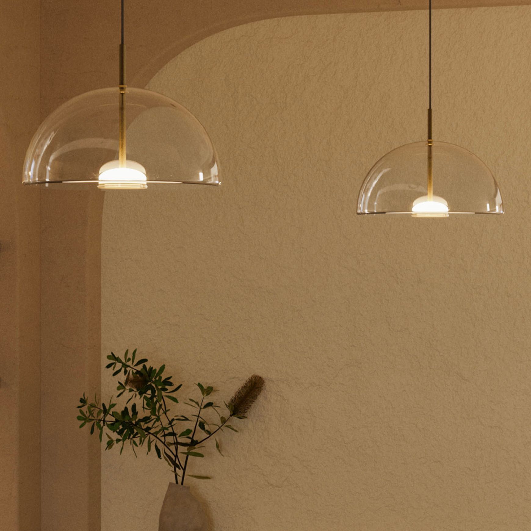 Dome Air Pendant Light