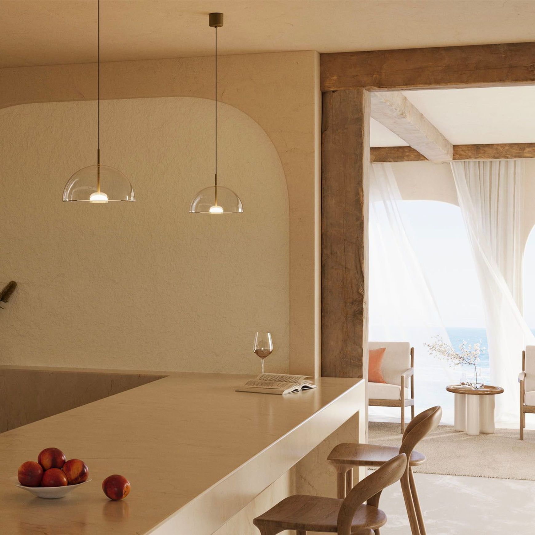 Dome Air Pendant Light