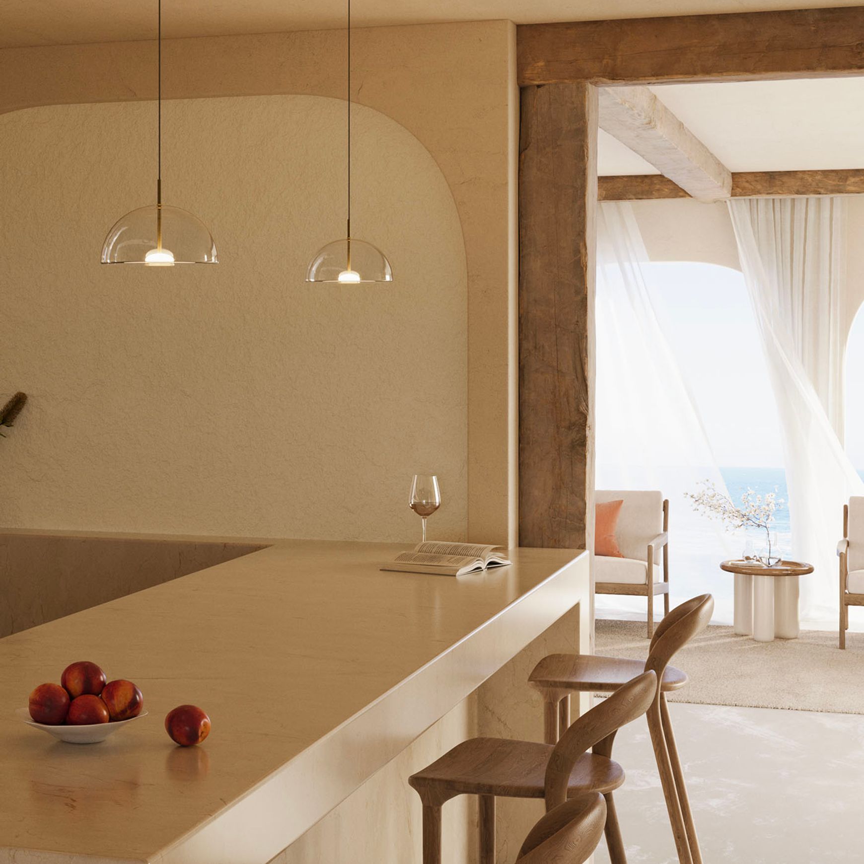 Dome Air Pendant Light