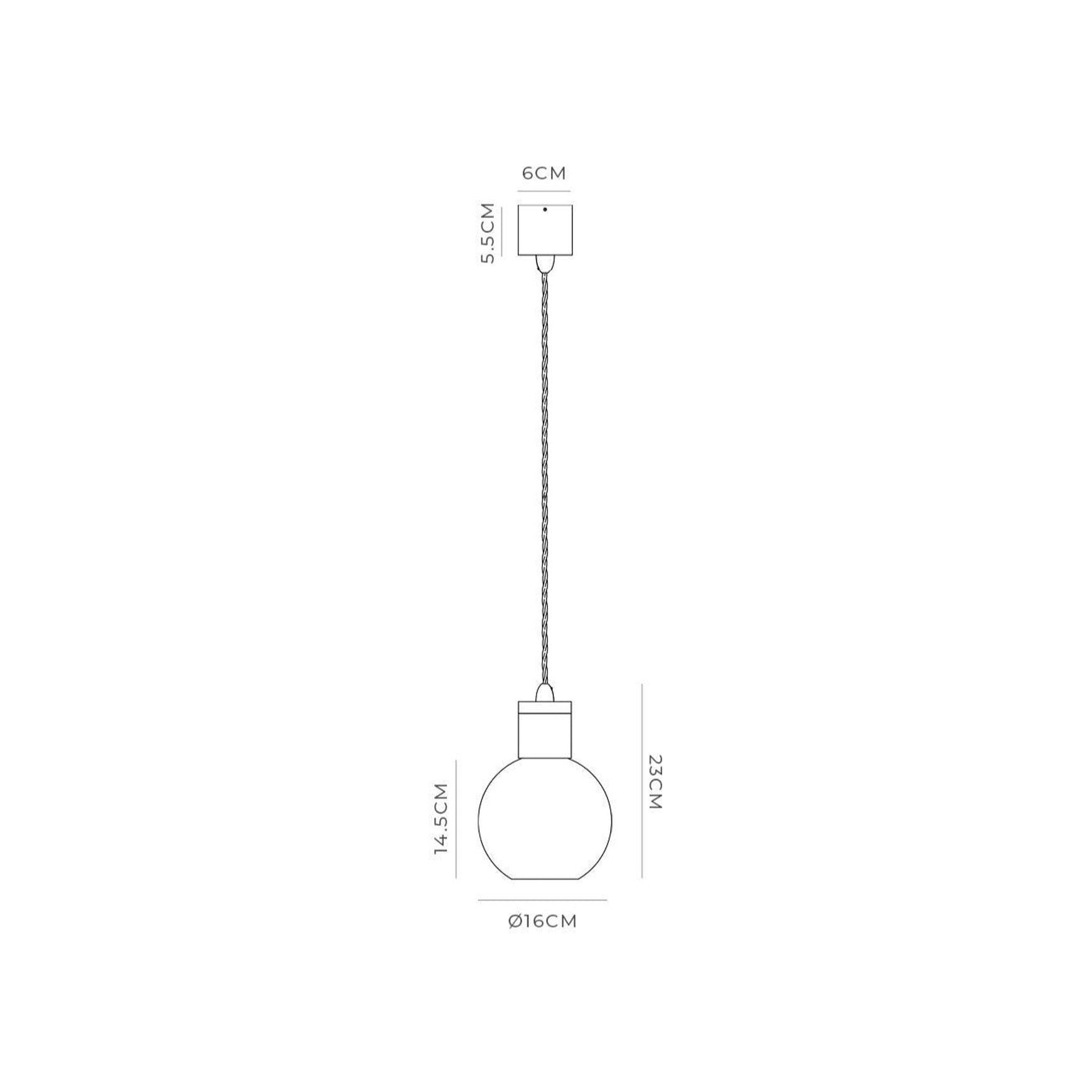 Parlour Sphere Pendant Light