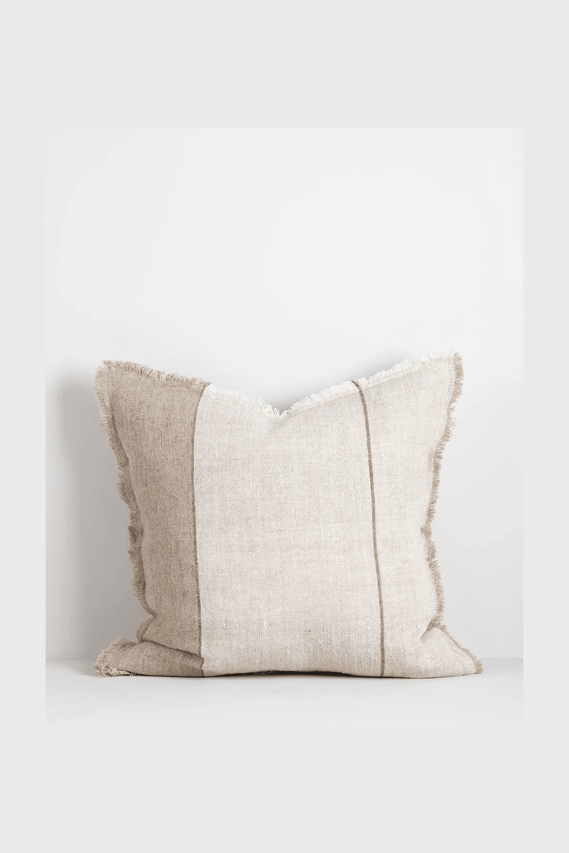 Baya Frankton Linen Cushion - Sand
