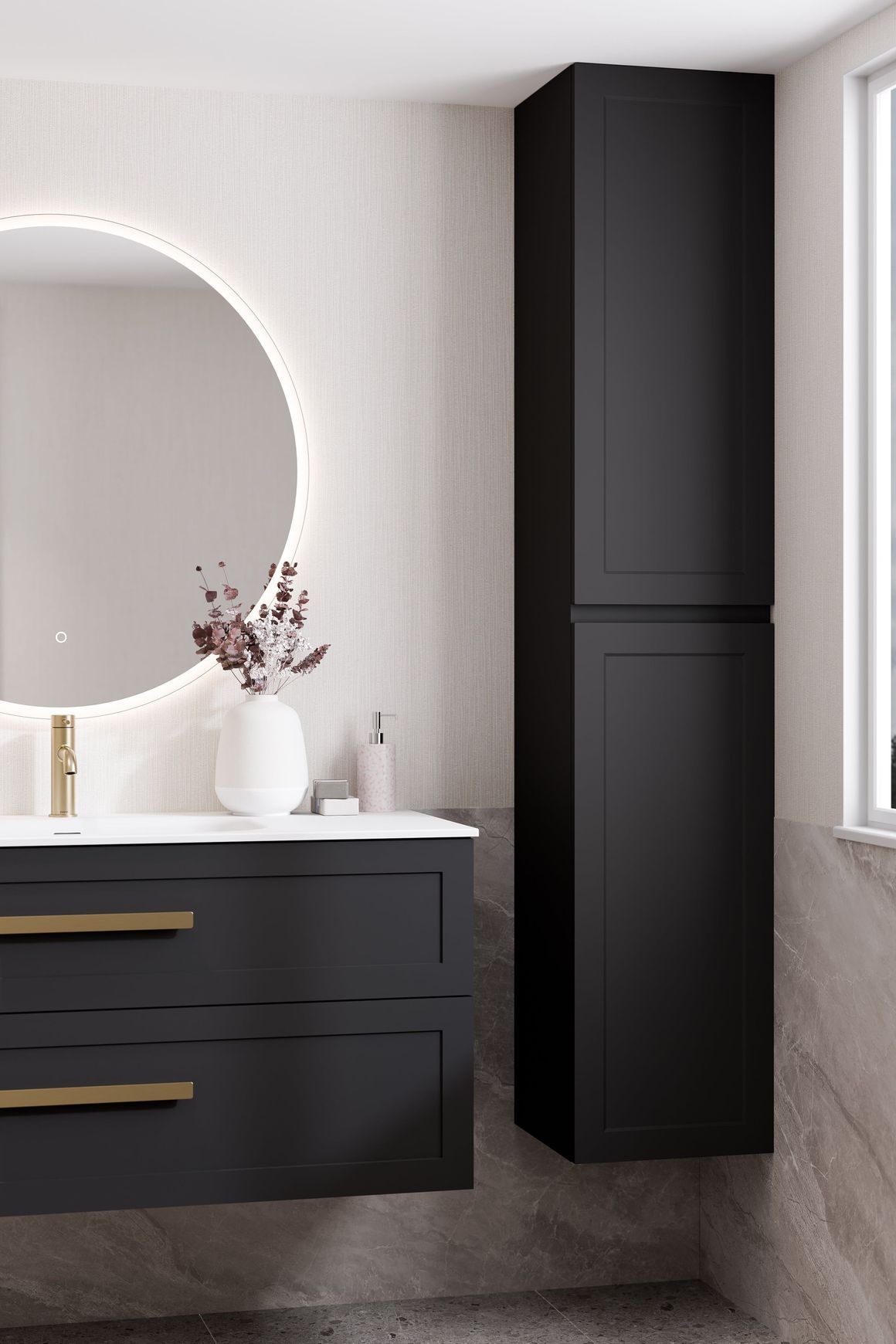 Lineare Loft Tower Cabinet