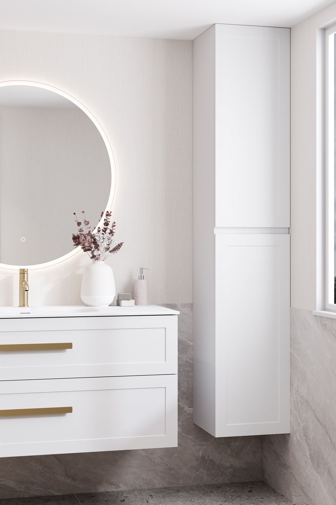 Lineare Loft Tower Cabinet