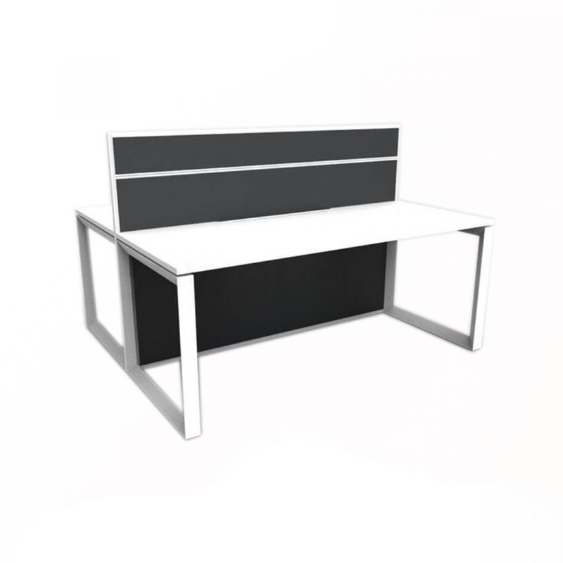 Loop Workstation 2 Person Full Height Screen