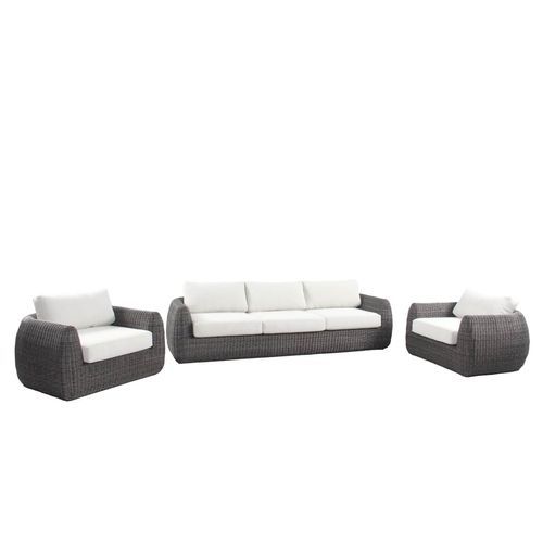 Luva 3pc Rattan Outdoor Lounge Set