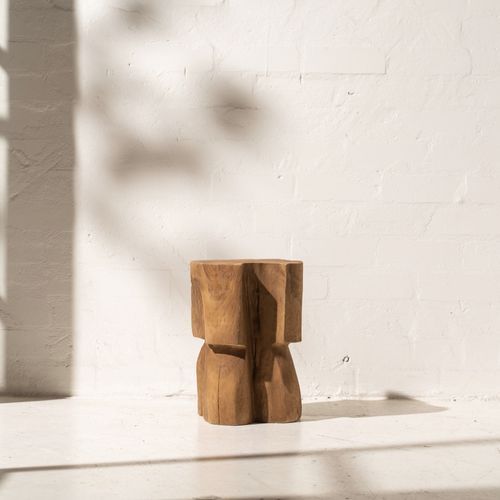 Maia Bulb Tree Stump Stool