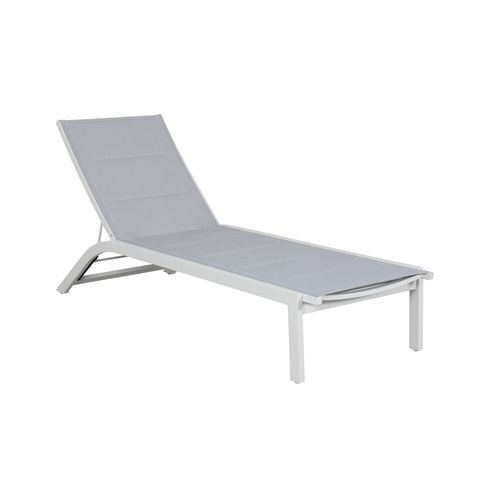 Malibu Sun Lounger | White