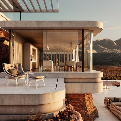 MBRACE ALU Wing Chair