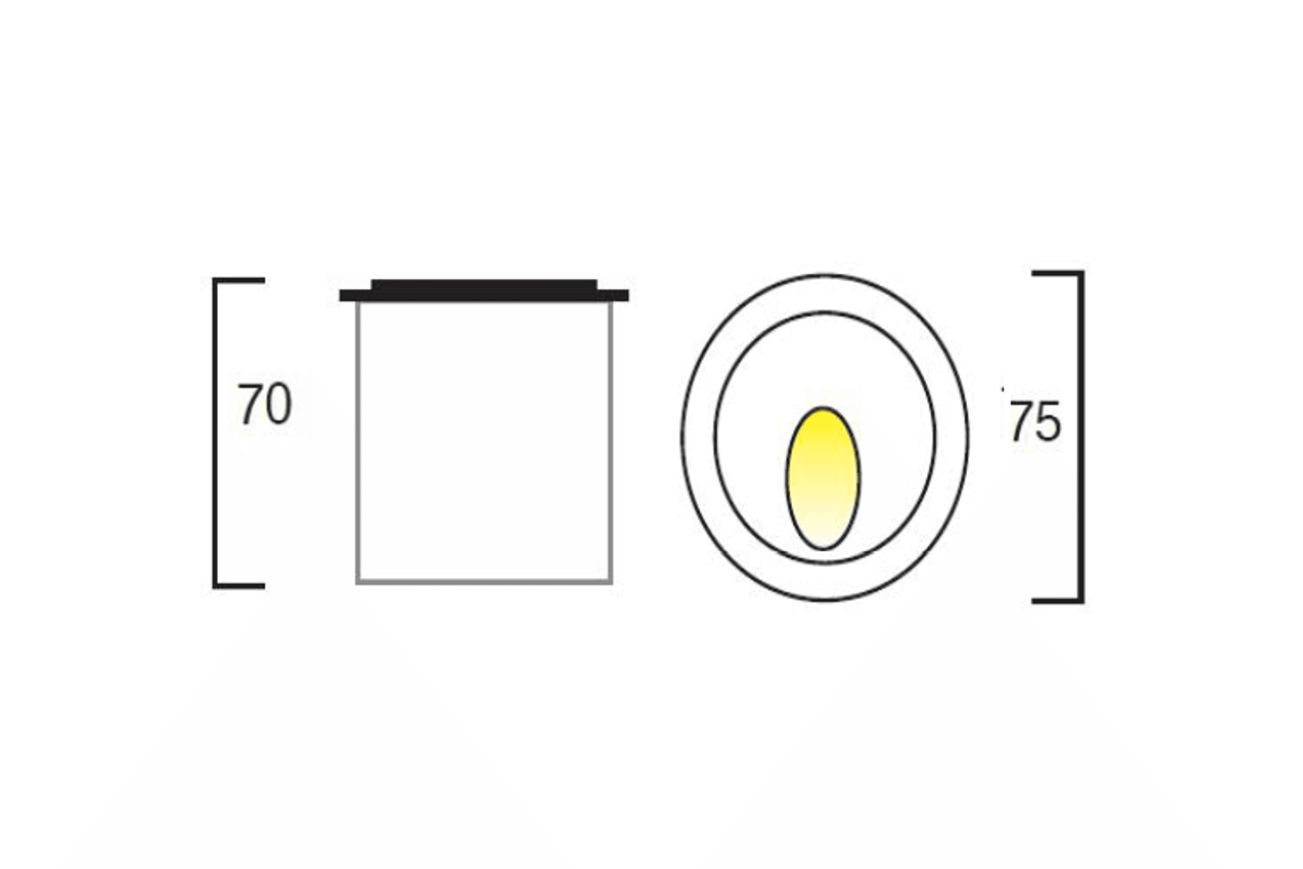 Pin Beam Foot Light
