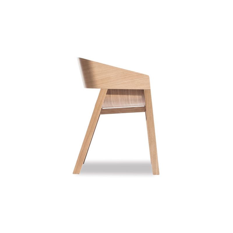 Merano Armchair - Natural Oak - by TON