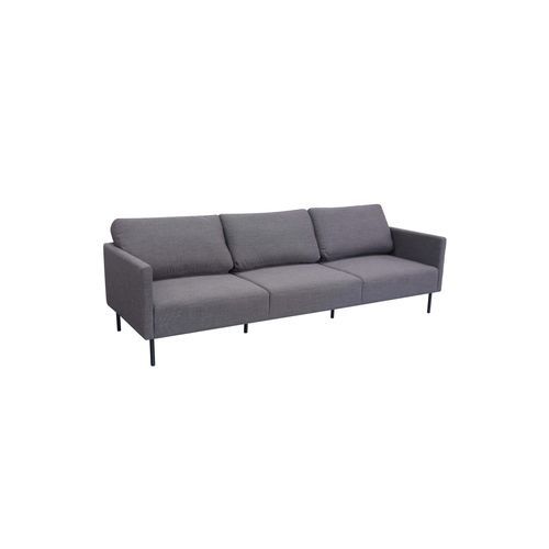 Milan 3 seater Sofa - Black